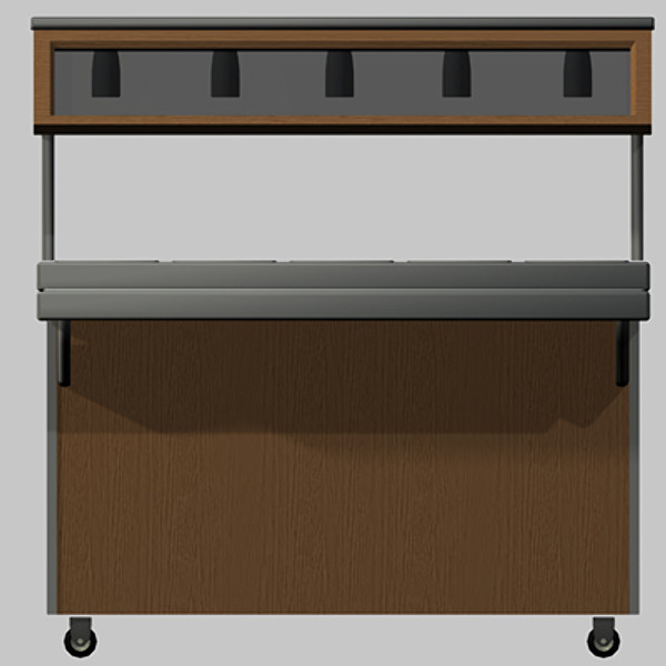 3d salad bar model - Salad Bar (portable) by Mike Carroll Jr